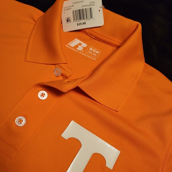 2 Boys 34/36 & 1 Mens 38/40 Medium Short Sleeve University of Tennessee polo. - Picture 5 of 10